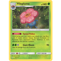 Vileplume 8/214 SM Unbroken Bonds Holo Rare Pokemon Card NEAR MINT TCG