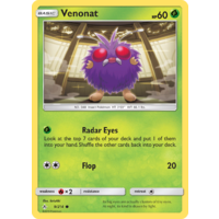Venonat 9/214 SM Unbroken Bonds Common Pokemon Card NEAR MINT TCG