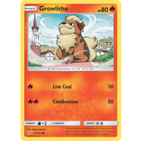 Growlithe 21/214 SM Unbroken Bonds Common Pokemon Card NEAR MINT TCG