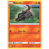 Salandit 30/214 SM Unbroken Bonds Common Pokemon Card NEAR MINT TCG