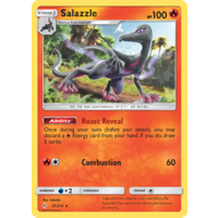 Salazzle 31/214 SM Unbroken Bonds Rare Pokemon Card NEAR MINT TCG