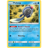 Poliwag 36/214 SM Unbroken Bonds Common Pokemon Card NEAR MINT TCG