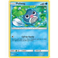 Poliwag 37/214 SM Unbroken Bonds Common Pokemon Card NEAR MINT TCG