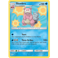 Slowbro 43/214 SM Unbroken Bonds Holo Rare Pokemon Card NEAR MINT TCG