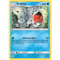 Seaking 49/214 SM Unbroken Bonds Rare Pokemon Card NEAR MINT TCG