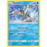 Kyurem 50/214 SM Unbroken Bonds Holo Rare Pokemon Card NEAR MINT TCG