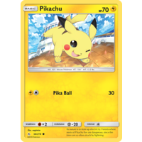 Pikachu 54/214 SM Unbroken Bonds Common Pokemon Card NEAR MINT TCG
