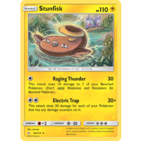 Stunfisk 56/214 SM Unbroken Bonds Rare Pokemon Card NEAR MINT TCG