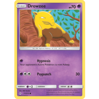 Drowzee 71/214 SM Unbroken Bonds Common Pokemon Card NEAR MINT TCG