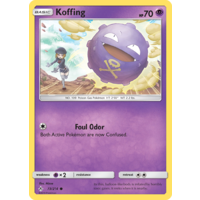 Koffing 73/214 SM Unbroken Bonds Common Pokemon Card NEAR MINT TCG