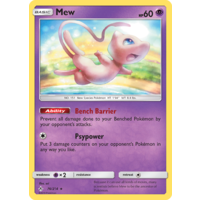 Mew 76/214 SM Unbroken Bonds Holo Rare Pokemon Card NEAR MINT TCG