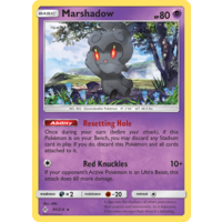 Marshadow 81/214 SM Unbroken Bonds Holo Rare Pokemon Card NEAR MINT TCG