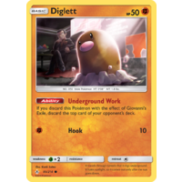 Diglett 85/214 SM Unbroken Bonds Common Pokemon Card NEAR MINT TCG