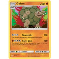 Golem 89/214 SM Unbroken Bonds Holo Rare Pokemon Card NEAR MINT TCG