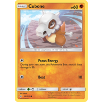 Cubone 90/214 SM Unbroken Bonds Common Pokemon Card NEAR MINT TCG