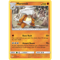 Marowak 91/214 SM Unbroken Bonds Rare Pokemon Card NEAR MINT TCG