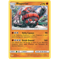 Rhyperior 95/214 SM Unbroken Bonds Rare Pokemon Card NEAR MINT TCG