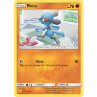 Riolu 102/214 SM Unbroken Bonds Common Pokemon Card NEAR MINT TCG