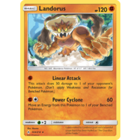 Landorus 103/214 SM Unbroken Bonds Holo Rare Pokemon Card NEAR MINT TCG