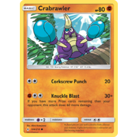 Crabrawler 104/214 SM Unbroken Bonds Common Pokemon Card NEAR MINT TCG
