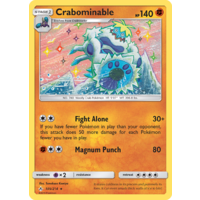 Crabominable 105/214 SM Unbroken Bonds Rare Pokemon Card NEAR MINT TCG