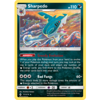 Sharpedo 111/214 SM Unbroken Bonds Rare Pokemon Card NEAR MINT TCG