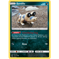 Sandile 113/214 SM Unbroken Bonds Common Pokemon Card NEAR MINT TCG
