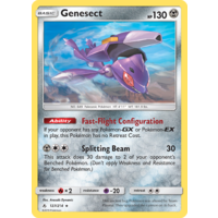 Genesect 127/214 SM Unbroken Bonds Rare Pokemon Card NEAR MINT TCG