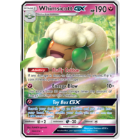 Whimsicott GX 140/214 SM Unbroken Bonds Holo Ultra Rare Pokemon Card NEAR MINT TCG