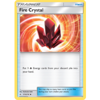 Fire Crystal 173/214 SM Unbroken Bonds Uncommon Trainer Pokemon Card NEAR MINT TCG