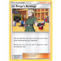 Lt. Surge's Battle 178/214 SM Unbroken Bonds Uncommon Trainer Pokemon Card NEAR MINT TCG
