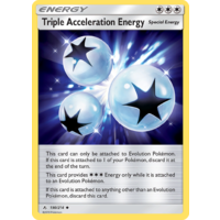 Triple Acceleration Energy 190/214 SM Unbroken Bonds Uncommon Pokemon Card NEAR MINT TCG
