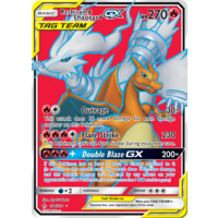 Reshiram & Charizard GX 194/214 SM Unbroken Bonds Holo Ultra Rare Full Art Pokemon Card NEAR MINT TCG