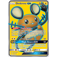 Dedenne GX 195/214 SM Unbroken Bonds Holo Ultra Rare Full Art Pokemon Card NEAR MINT TCG