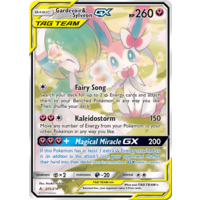 Gardevoir & Sylveon GX 205/214 SM Unbroken Bonds Holo Ultra Rare Full Art Pokemon Card NEAR MINT TCG