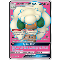 Whimsicott GX 206/214 SM Unbroken Bonds Holo Ultra Rare Full Art Pokemon Card NEAR MINT TCG