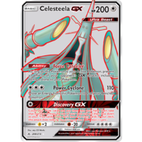 Celesteela GX 208/214 SM Unbroken Bonds Holo Ultra Rare Full Art Pokemon Card NEAR MINT TCG