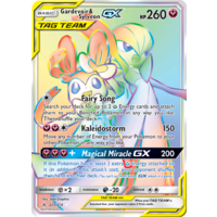 Gardevoir & Sylveon GX 225/214 SM Unbroken Bonds Holo Hyper Rainbow Rare Full Art Pokemon Card NEAR MINT TCG