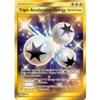 Triple Acceleration Energy 234/214 SM Unbroken Bonds Holo Secret Rare Full Art Pokemon Card NEAR MINT TCG