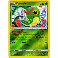 Caterpie 2/214 SM Unbroken Bonds Reverse Holo Common Pokemon Card NEAR MINT TCG