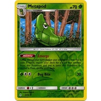 Metapod 3/214 SM Unbroken Bonds Reverse Holo Uncommon Pokemon Card NEAR MINT TCG