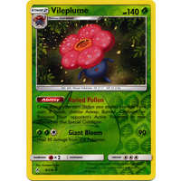 Vileplume 8/214 SM Unbroken Bonds Reverse Holo Rare Pokemon Card NEAR MINT TCG