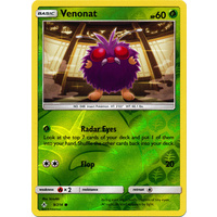 Venonat 9/214 SM Unbroken Bonds Reverse Holo Common Pokemon Card NEAR MINT TCG