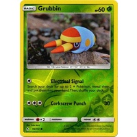 Grubbin 18/214 SM Unbroken Bonds Reverse Holo Common Pokemon Card NEAR MINT TCG