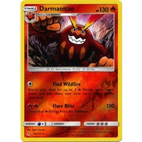 Darmanitan 24/214 SM Unbroken Bonds Reverse Holo Rare Pokemon Card NEAR MINT TCG