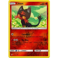 Litten 27/214 SM Unbroken Bonds Reverse Holo Common Pokemon Card NEAR MINT TCG