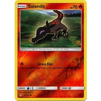 Salandit 30/214 SM Unbroken Bonds Reverse Holo Common Pokemon Card NEAR MINT TCG