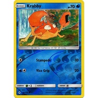 Krabby 46/214 SM Unbroken Bonds Reverse Holo Common Pokemon Card NEAR MINT TCG