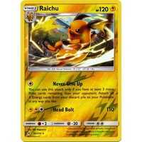 Raichu 55/214 SM Unbroken Bonds Reverse Holo Rare Pokemon Card NEAR MINT TCG