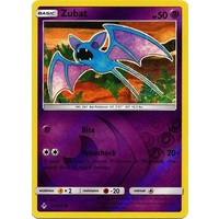 Zubat 64/214 SM Unbroken Bonds Reverse Holo Common Pokemon Card NEAR MINT TCG